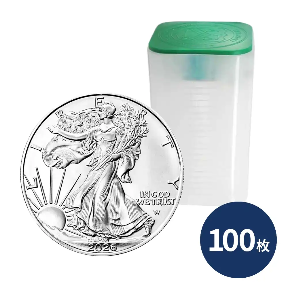 アメリカ 2026 イーグル 1ドル 1オンス 銀貨 【100枚】