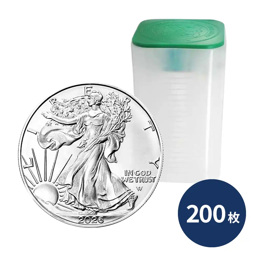 アメリカ 2026 イーグル 1ドル 1オンス 銀貨 【200枚】