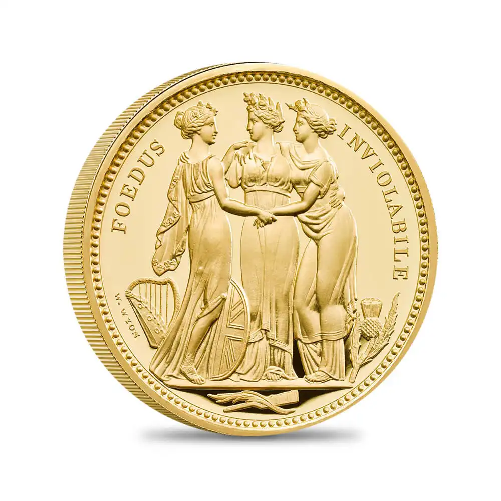 2020 エリザベス2世 スリーグレーセス 3000ポンド3キロプルーフ金貨 ロイヤルミント発行 未鑑定【ご予約承り品】