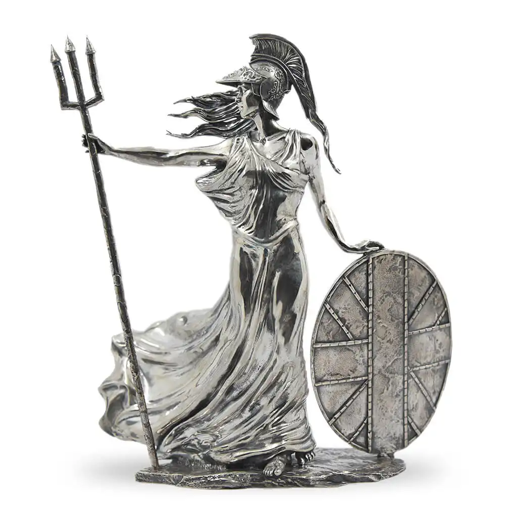 2018 スターリングシルバー・ブリタニア立像 箱付き