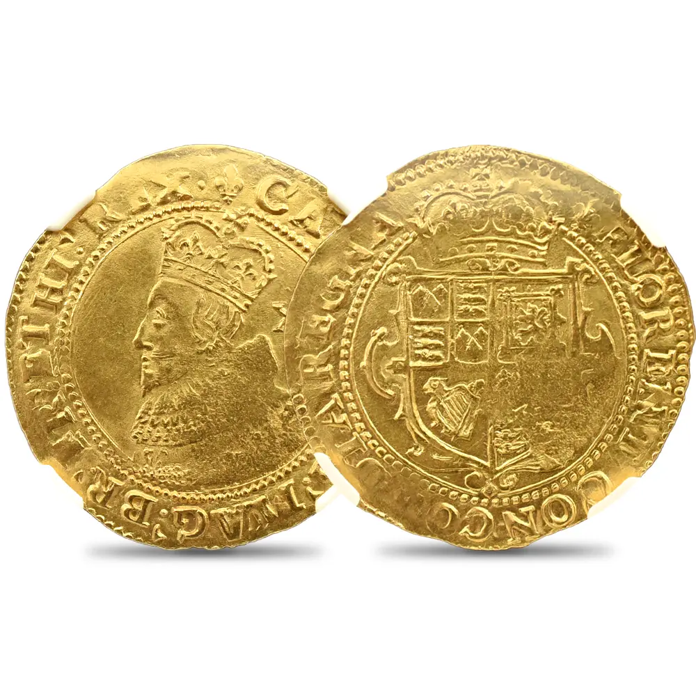 1625 チャールズ1世 ユナイト金貨 NGC MS62 S-2686