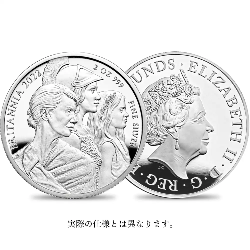 2022 エリザベス2世 特別版ブリタニア 500ポンド1キロプルーフ銀貨  未鑑定【ご予約承り品】
