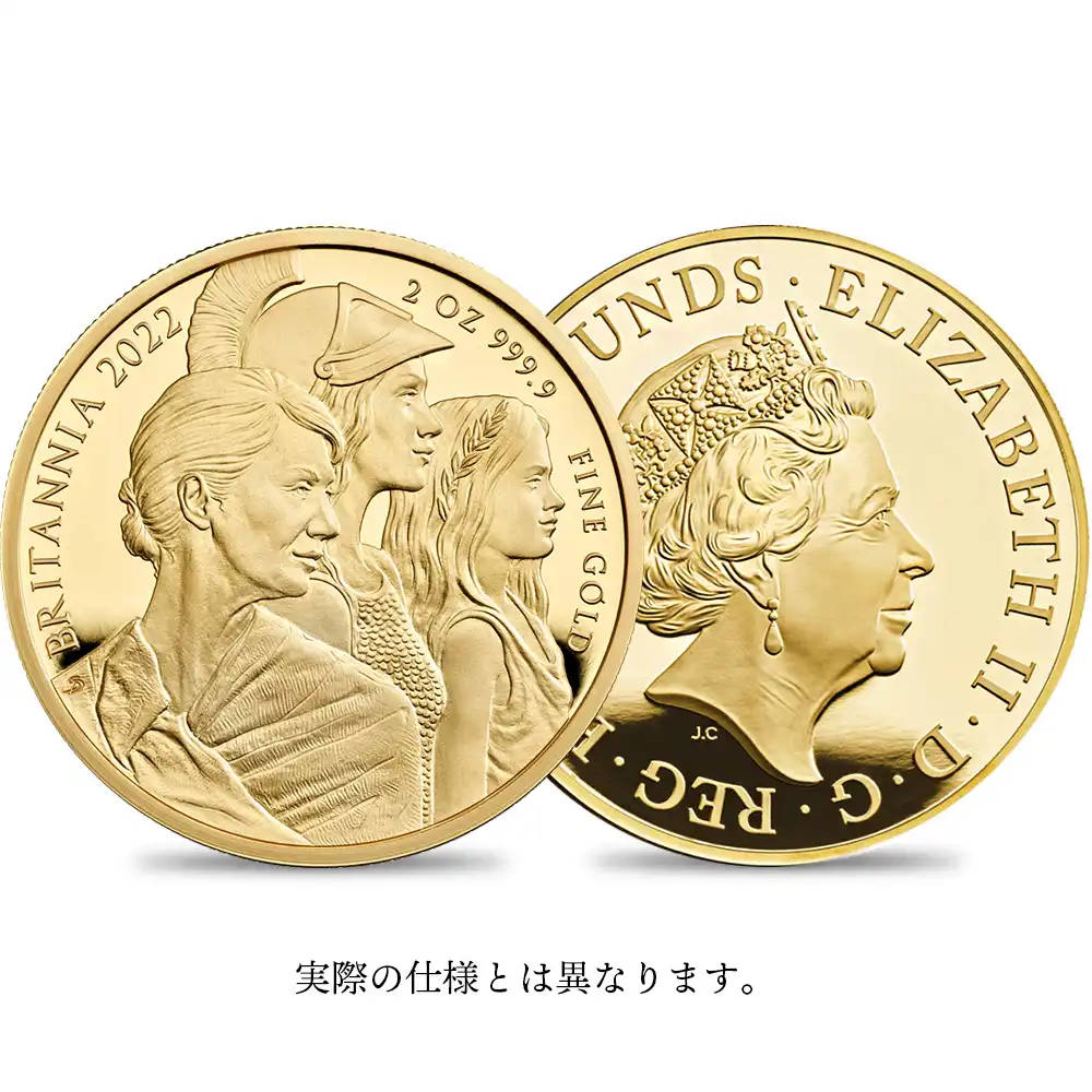2022 エリザベス2世 特別版ブリタニア 1000ポンド1キロプルーフ金貨  未鑑定【ご予約承り品】