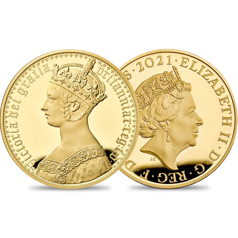 2021 エリザベス2世 ゴチッククラウン・ポートレート 500ポンド10オンスプルーフ金貨  未鑑定 ロイヤルミント発行 発行数50枚【ご予約承り品】