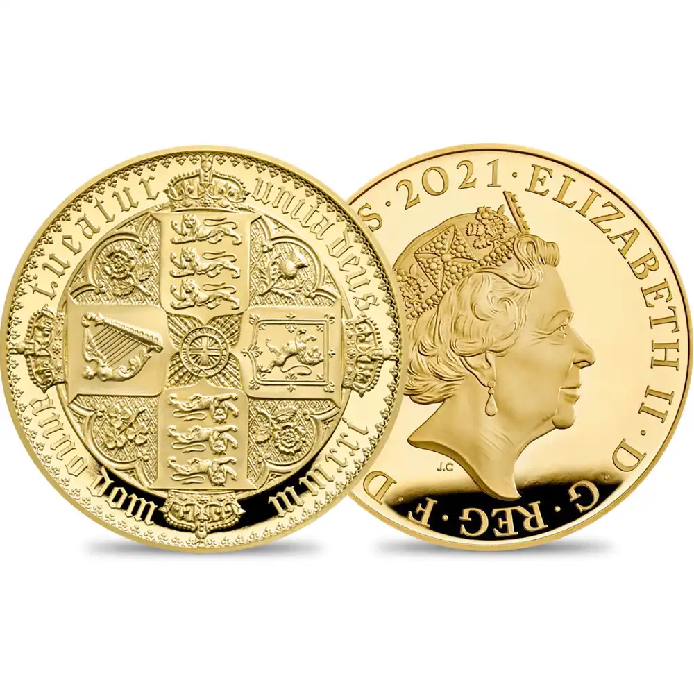 2021 エリザベス2世 ゴチッククラウン・リバースシールド 500ポンド10オンスプルーフ金貨  未鑑定 ロイヤルミント発行 発行数50枚【ご予約承り品】
