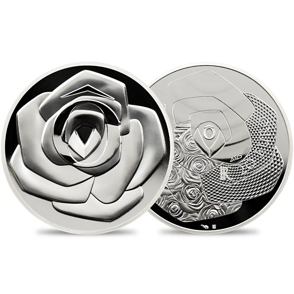 フランス 2025 フランスの卓越 ランコム 20ユーロ1オンスプルーフ銀貨 未鑑定 箱付き