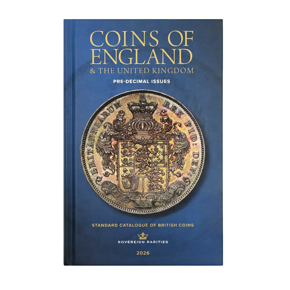 本 書籍 『Coins of England 2026』 イギリスアンティークコインを完全網羅！